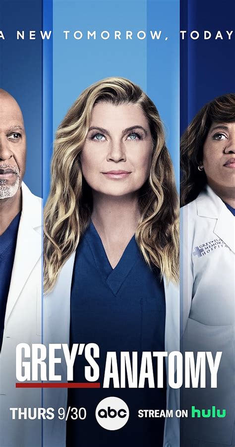Meanwhile, Izzie has to prove to Bailey that she is ready to scrub in on a surgery, and Meredith keeps running into her father. . Greys anatomy cast imdb